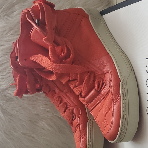 Gucci Basketball High Top Sneakers, seize 8, for men - Picture 2 of 11